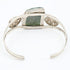 Silver bracelet with green stone - The Nomads Tent